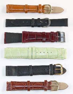 Große Abbildung Nr.1: 141-2932 Armbanduhrenbänder.: (Uhren, Armbanduhren)