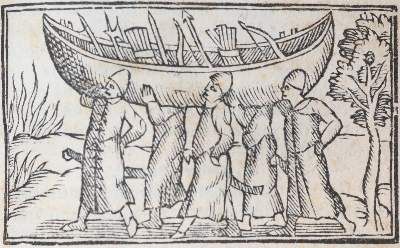 Große Abbildung Nr.4: 141-294 Olaus Magnus.: (Skandinavien)