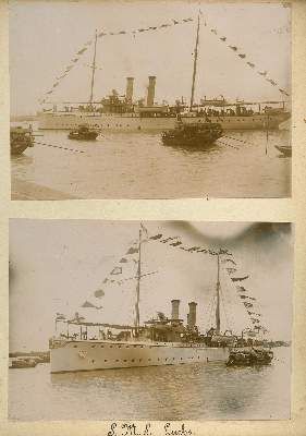 Große Abbildung Nr.1: 141-2969 Photoalbum: (China, SMS Luchs)