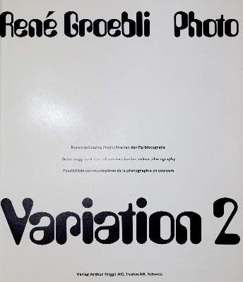 Große Abbildung Nr.2: 141-2980 Groebli,R.: (Photographie)