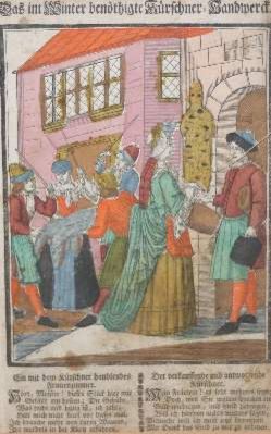 Große Abbildung Nr.1: 141-3034 Kürschner.: (Varia, Berufe)