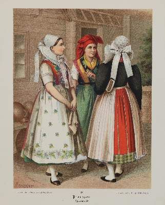 Große Abbildung Nr.1: 141-3102 Trachten.: (Varia, Mode und Trachten)