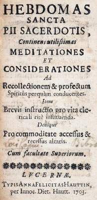 Große Abbildung Nr.1: 141-311 Szoranyi,G.: (Alte Drucke, Handschriften und Theologie)