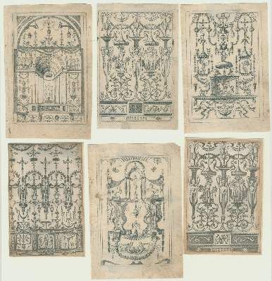 Große Abbildung Nr.1: 141-3110 Grotesken.: (Varia, Ornamentstiche)