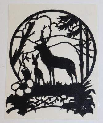 Große Abbildung Nr.12: 141-3133 Silhouetten.: (Varia)