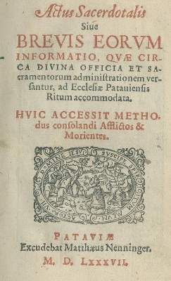 Große Abbildung Nr.1: 141-322 (Urban von Trenbach).: (Alte Drucke, Handschriften und Theologie)