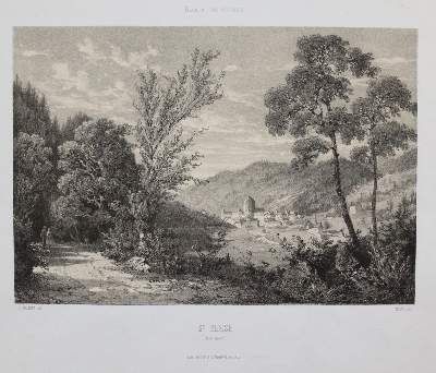 Große Abbildung Nr.1: 141-3247 St.Blasien.: (Deutschland, Schwarzwald)