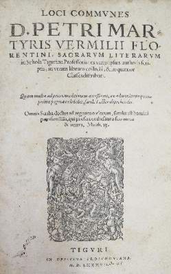 Große Abbildung Nr.1: 141-326 Vermigli,P.M.: (Alte Drucke, Handschriften und Theologie)
