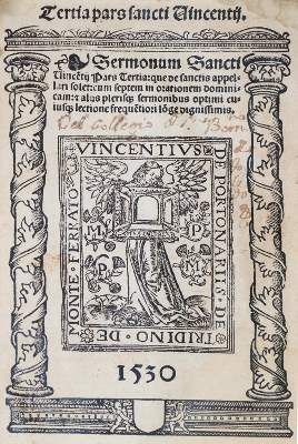 Große Abbildung Nr.1: 141-328 Vincent Ferrer.: (Alte Drucke, Handschriften und Theologie)