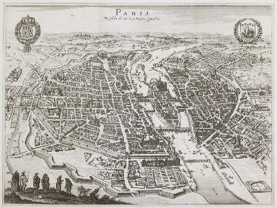 Große Abbildung Nr.1: 141-3299 Paris u. Umgebung.: (Ausland, Frankreich)