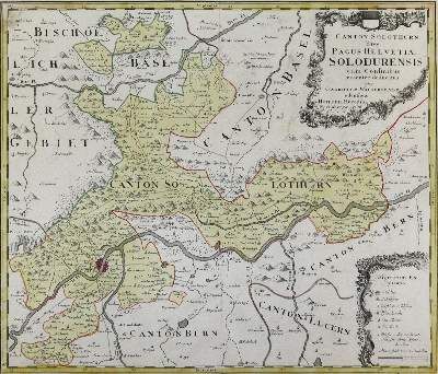 Große Abbildung Nr.1: 141-3374 Solothurn.: (Ausland, Schweiz)