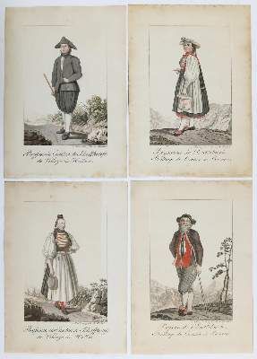 Große Abbildung Nr.3: 141-3377 Sammlung: (Ausland, Schweiz, Trachten)