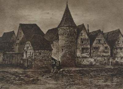 Große Abbildung Nr.3: 141-3396 Abt, Karl: (Künstlergraphik)