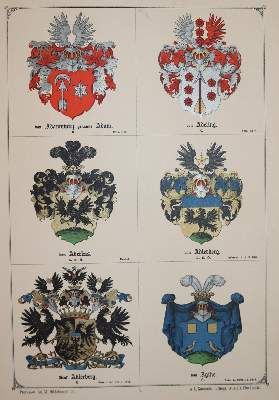 Große Abbildung Nr.2: 141-340 Klingspor,C.A.v.: (Genealogie und Heraldik, Baltikum)