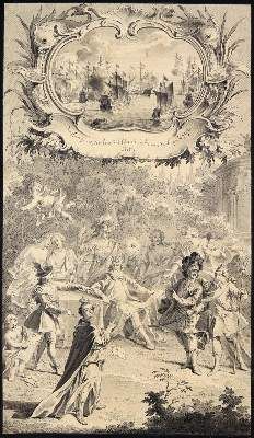 Große Abbildung Nr.1: 141-3408 Unbekannter Zeichner: (Künstlergraphik, Allegorien)