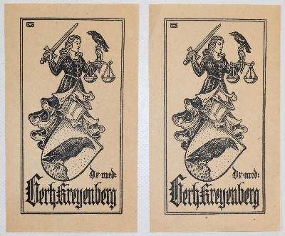 Große Abbildung Nr.3: 141-343 Kreyenberg,G.: (Genealogie und Heraldik)