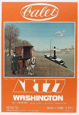Große Abbildung Nr.210: 141-3443 Balet, Jan: (Künstlergraphik)