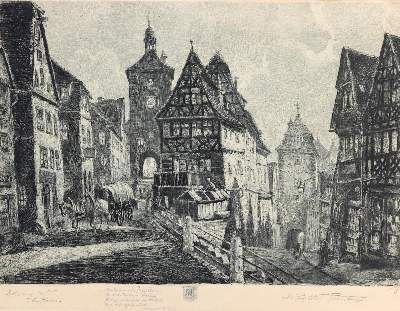 Große Abbildung Nr.19: 141-3455 Barth-Uchatzy, Ludwig: (Künstlergraphik)