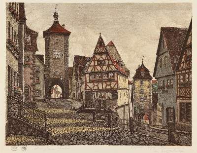 Große Abbildung Nr.23: 141-3455 Barth-Uchatzy, Ludwig: (Künstlergraphik)