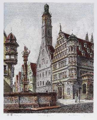 Große Abbildung Nr.25: 141-3455 Barth-Uchatzy, Ludwig: (Künstlergraphik)
