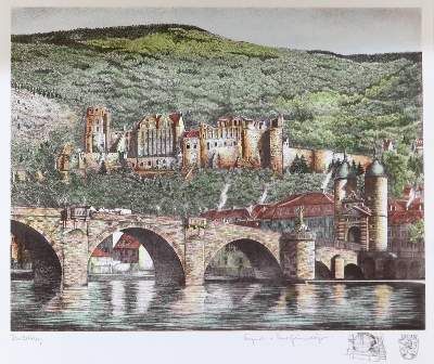 Große Abbildung Nr.27: 141-3455 Barth-Uchatzy, Ludwig: (Künstlergraphik)