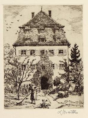 Große Abbildung Nr.3: 141-3455 Barth-Uchatzy, Ludwig: (Künstlergraphik)