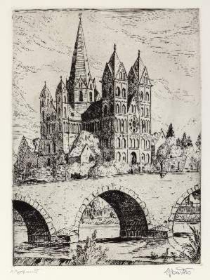 Große Abbildung Nr.5: 141-3455 Barth-Uchatzy, Ludwig: (Künstlergraphik)
