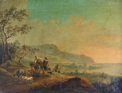 Große Abbildung Nr.1: 141-3475 Berchem, Nicolaes Piertersz.: (Künstlergraphik)