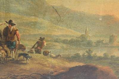 Große Abbildung Nr.3: 141-3475 Berchem, Nicolaes Piertersz.: (Künstlergraphik)