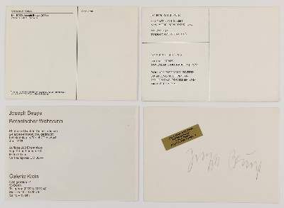 Große Abbildung Nr.4: 141-3482 Beuys, Joseph: (Künstlergraphik)