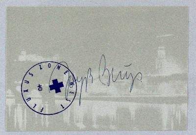Große Abbildung Nr.1: 141-3484 Beuys, Joseph: (Künstlergraphik)
