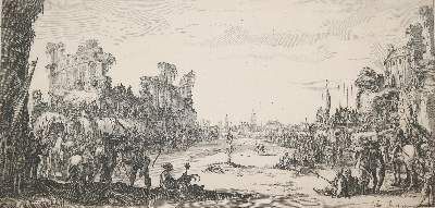 Große Abbildung Nr.3: 141-3524 Callot.: (Künstlergraphik)