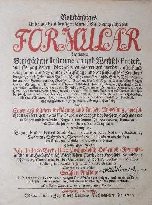 Große Abbildung Nr.1: 141-354 Beck,J.J.: (Wirtschaft)