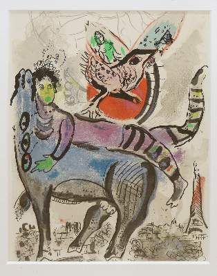 Große Abbildung Nr.1: 141-3544 Chagall, Marc: (Künstlergraphik)