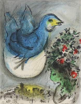 Große Abbildung Nr.1: 141-3545 Chagall, Marc: (Künstlergraphik)