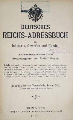 Große Abbildung Nr.1: 141-355 Deutsches Reichs-Adressbuch: (Wirtschaft)
