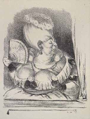 Große Abbildung Nr.1: 141-3581 Daumier, Honoré: (Künstlergraphik)