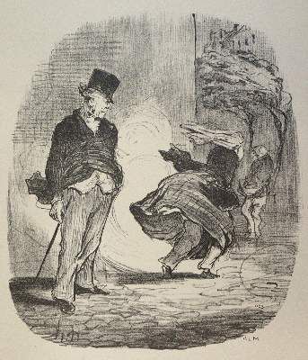 Große Abbildung Nr.6: 141-3581 Daumier, Honoré: (Künstlergraphik)