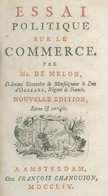 Große Abbildung Nr.1: 141-359 (Melon,J.F.).: (Wirtschaft)