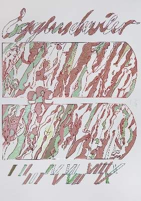 Große Abbildung Nr.1: 141-3634 Eggenschwiler, Franz: (Künstlergraphik)
