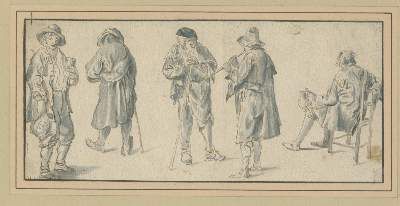 Große Abbildung Nr.1: 141-3668 Konvolut: (Künstlergraphik, Figürliches)