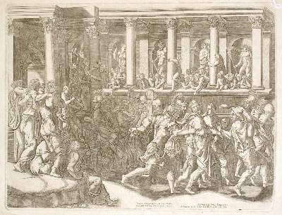 Große Abbildung Nr.1: 141-3715 Ghisi, Giorgio Mantovano: (Künstlergraphik)