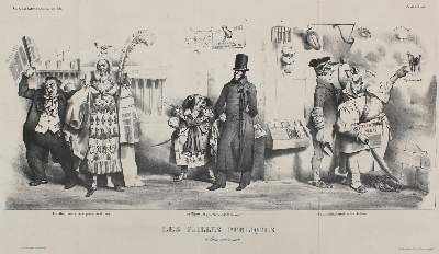 Große Abbildung Nr.1: 141-3738 Grandville, Jean Jacques (d.i. Jean Ignace Isidor Gerard): (Künstlergraphik)