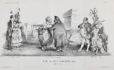 Große Abbildung Nr.2: 141-3738 Grandville, Jean Jacques (d.i. Jean Ignace Isidor Gerard): (Künstlergraphik)