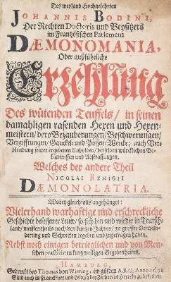 Große Abbildung Nr.1: 141-376 Bodin,J.: (Grenzwissenschaften und Okkultismus)