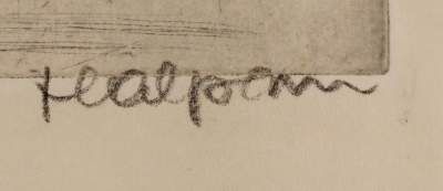 Große Abbildung Nr.2: 141-3775 Halpern, Frederick: (Künstlergraphik)