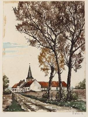Große Abbildung Nr.7: 141-3782 Hebbelinck, Roger: (Künstlergraphik)
