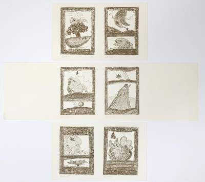 Große Abbildung Nr.1: 141-3797 Hertenstein, Axel: (Künstlergraphik)