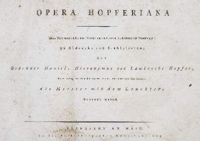 Große Abbildung Nr.21: 141-3821 Hopfer.: (Künstlergraphik)