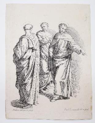 Große Abbildung Nr.15: 141-3838 Italienische Meister: (Künstlergraphik)